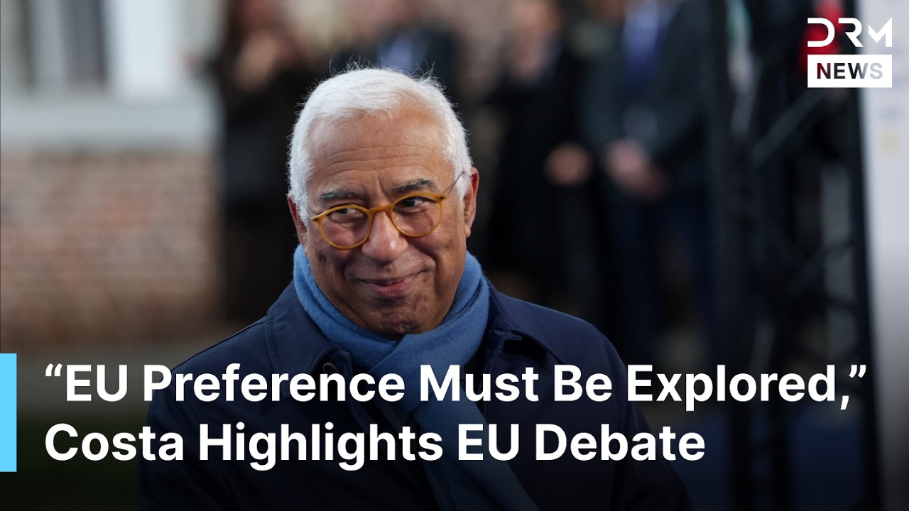 BREAKING: Antonio Costa on EU Competitiveness, &ldquo;We Must Balance Trade and Self-Reliance&rdquo; | AC1B