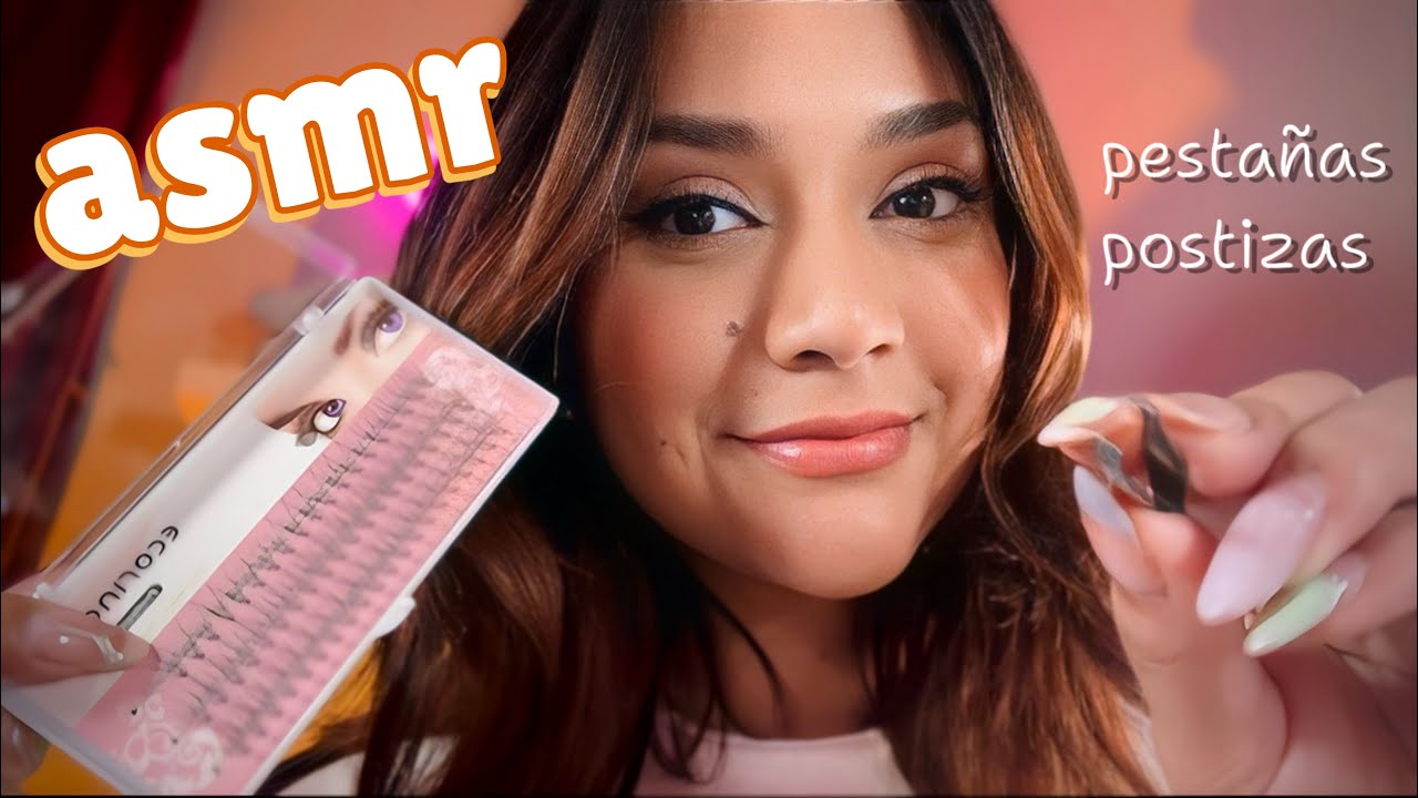 asmr TE APLICO PESTAÑAS POSTIZAS LASHISTA - ATENCIÓN PERSONAL RELAJANTE | MARÍA DL ASMR