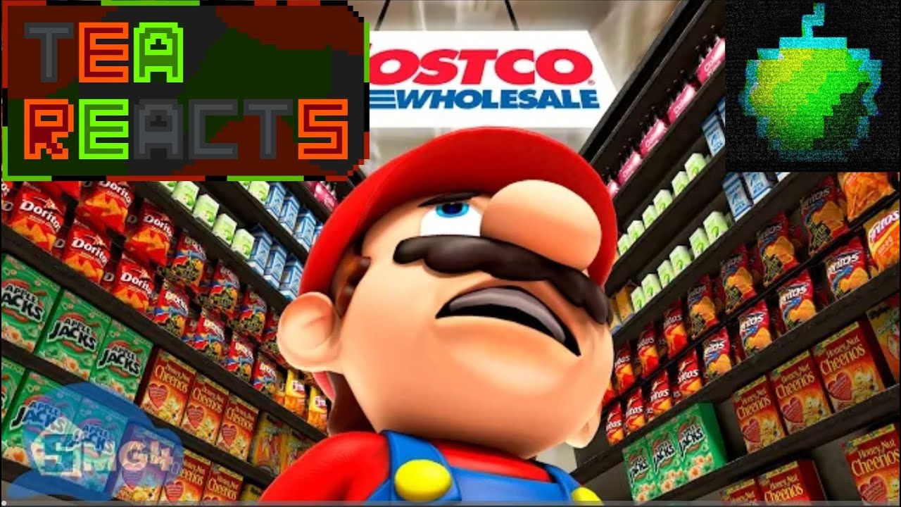 T-N-A: Reacts to SMG4's Mario gets Lost at Costco