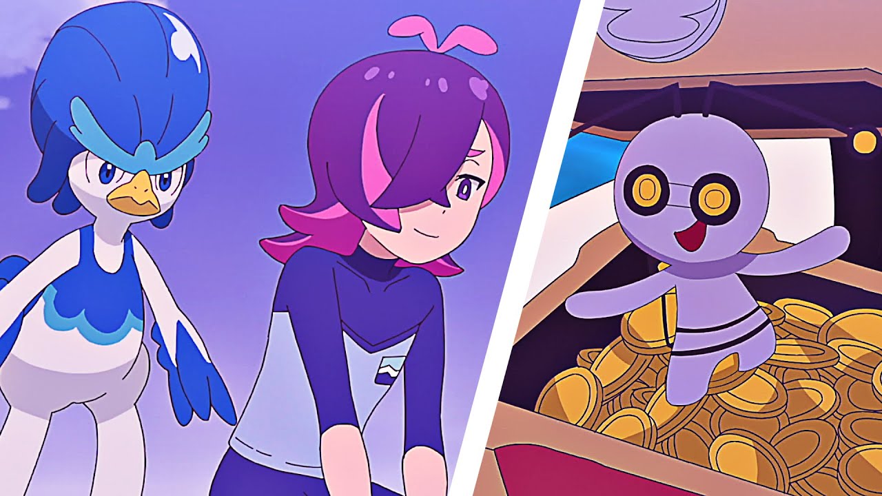 Dot catches Gimmighoul「AMV」- Be With You | Pokemon Horizons Episode 105