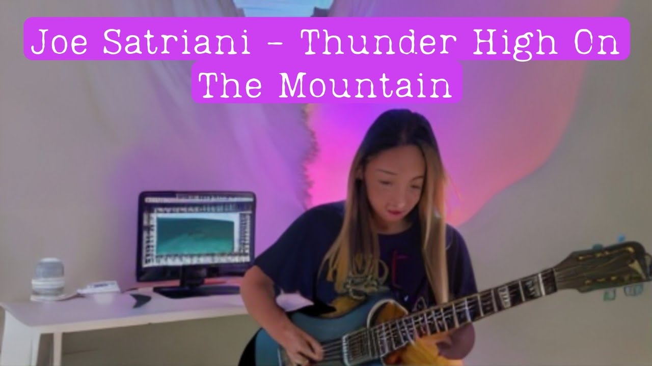 Joe Satriani - Thunder High On The Mountain (cover)
