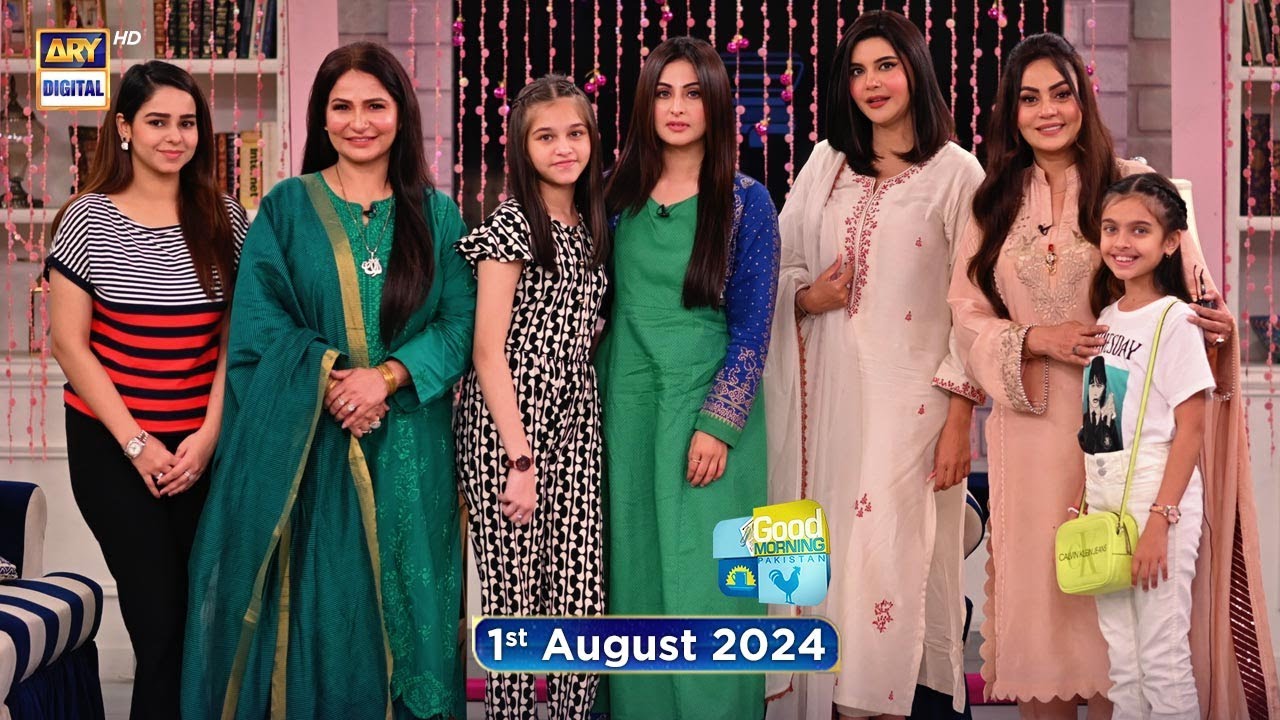 Good Morning Pakistan | Sadia Imam | Aruba Mirza | Hareem Sohail | 1 August 2024 | ARY Digital