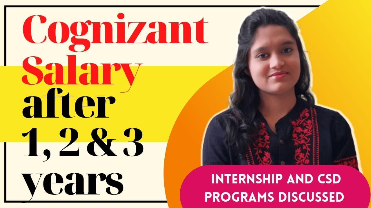 Cognizant Salary after 1, 2 and 3 years | Cognizant Salary Structure in India #cognizant #careerq