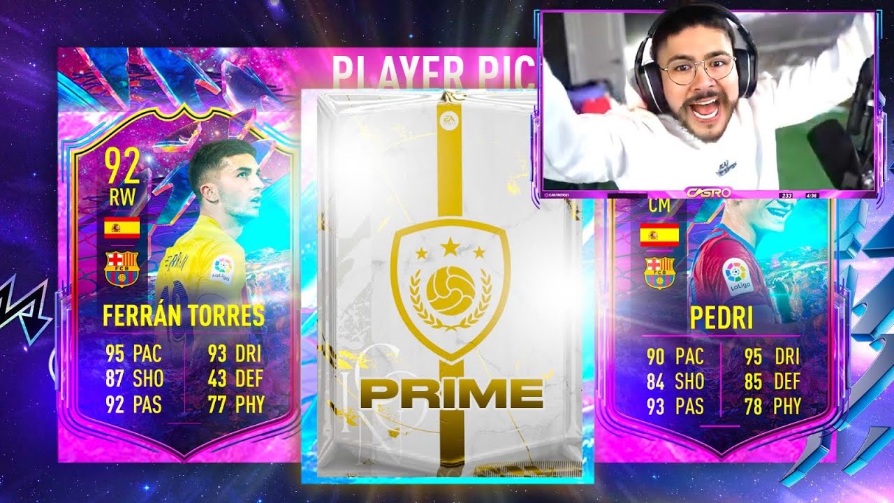 MY PRIME ICON PACKS & FUTURE STAR PLAYER PICKS!!
