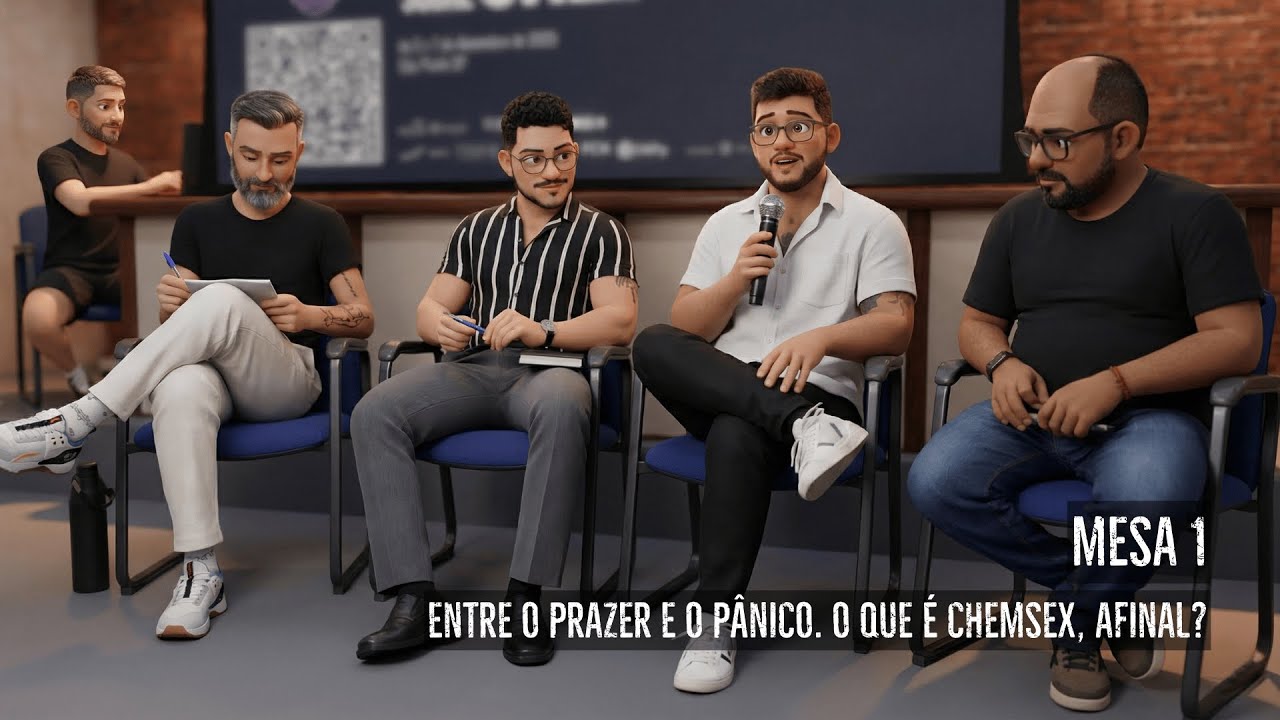 2º SEBRASCHEM - MESA 1: ENTRE O PRAZER E O PÂNICO. O QUE É CHEMSEX, AFINAL?