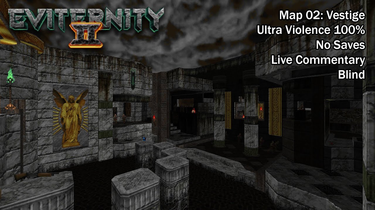 (Doom II) Eviternity 2 - Map02: Vestige (Blind UV-Max)