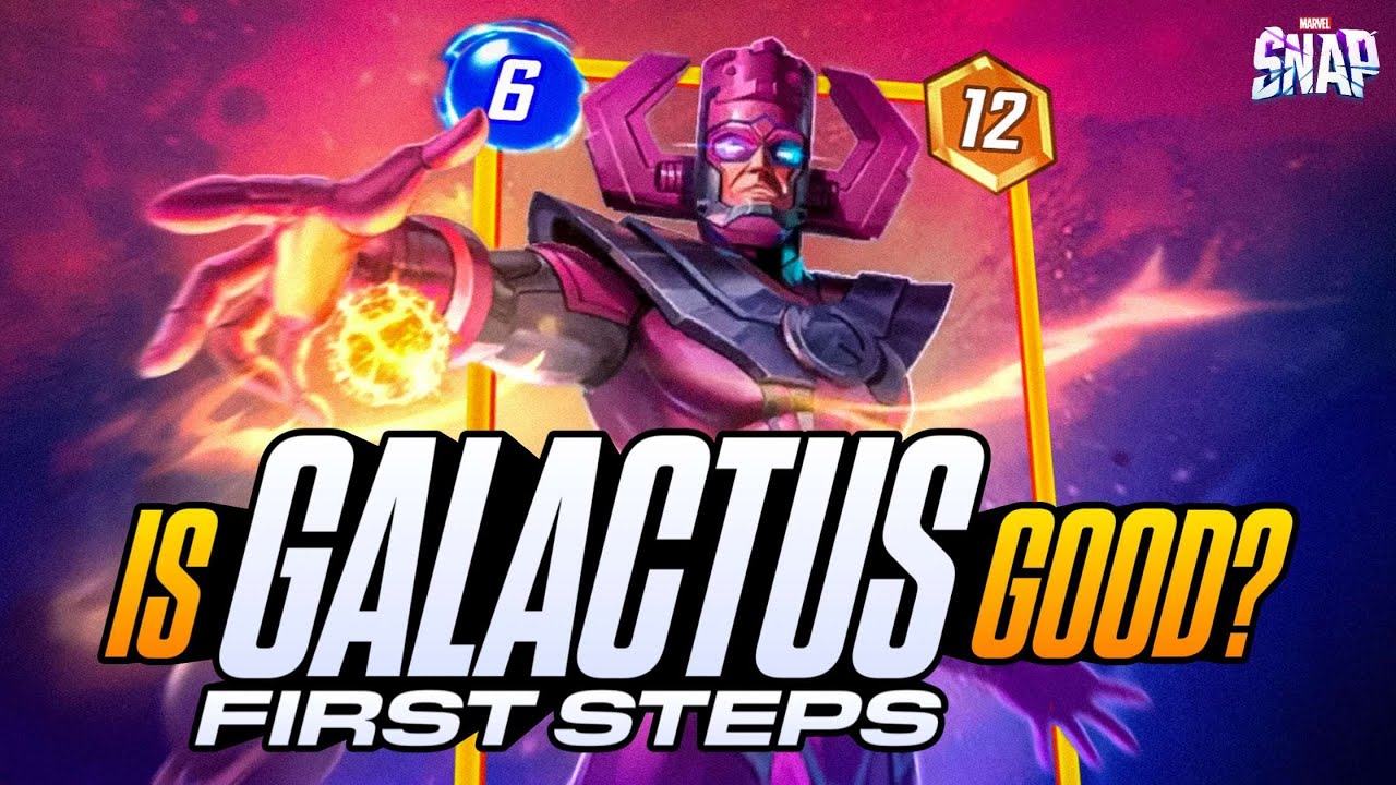 Is the NEW GALACTUS mid? An HONEST REVIEW of GALACTUS FIRST STEPS | Marvel Snap
