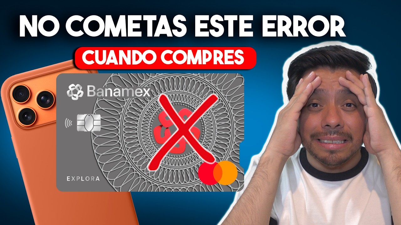 No has esto ERROR al comprar con tu tarjeta