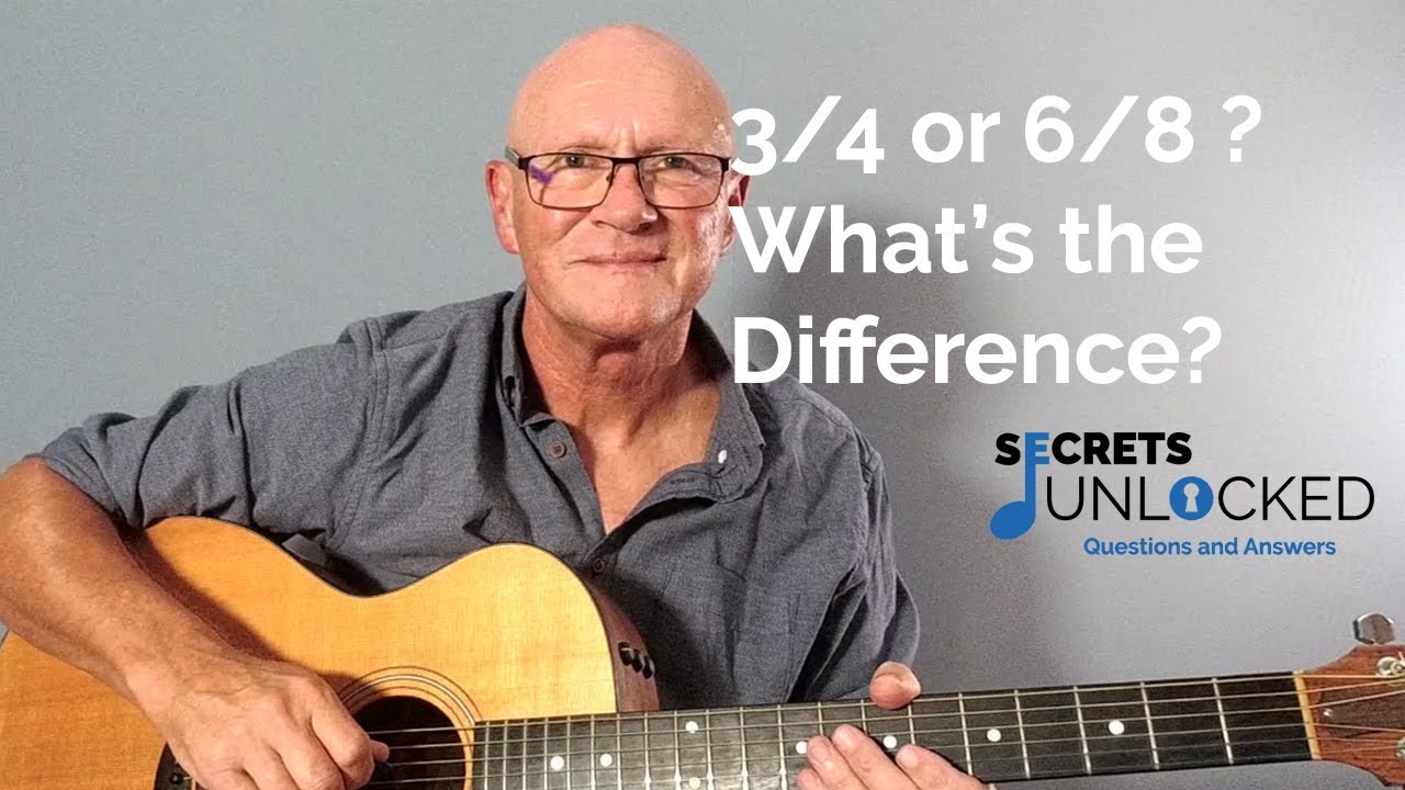What's the difference between 3/4 time and 6/8?