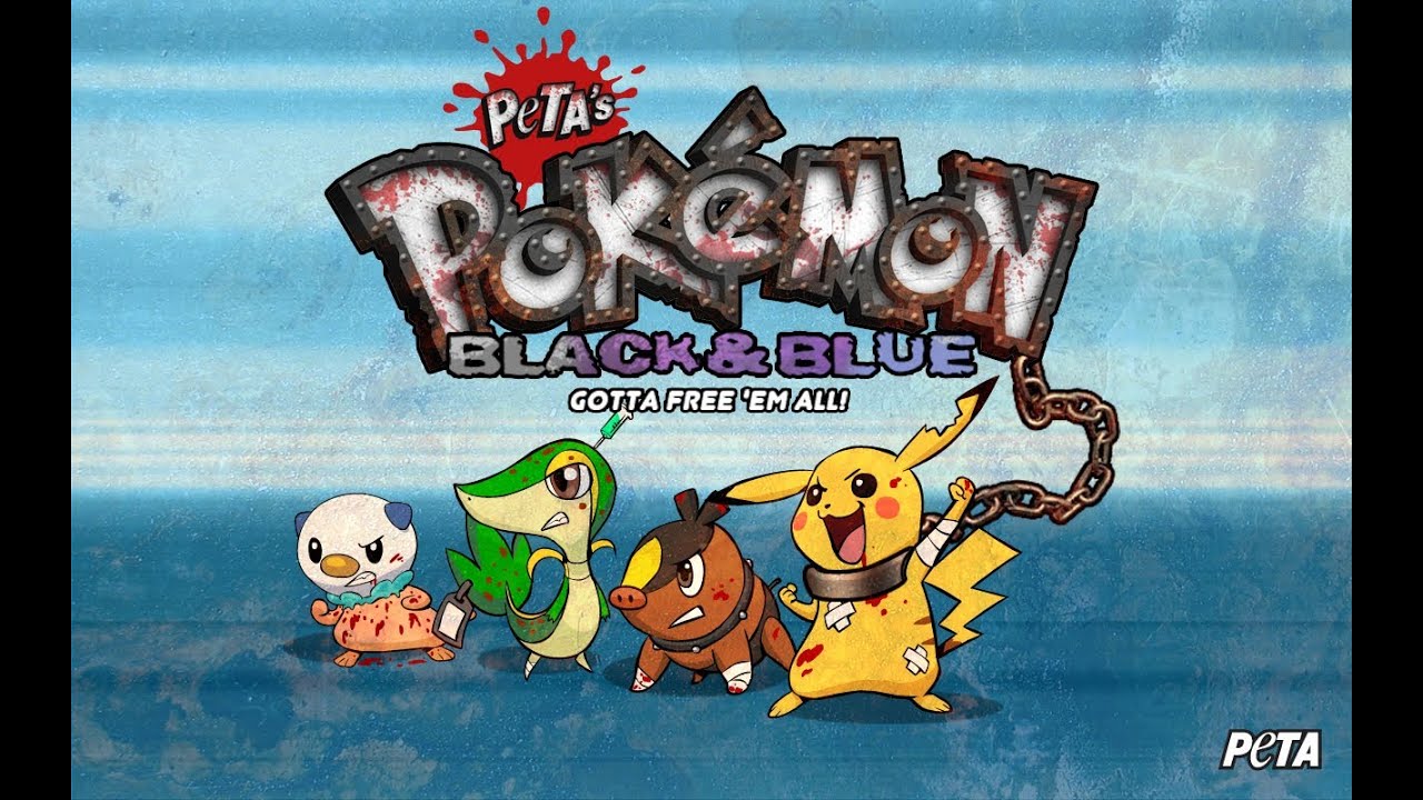 Pokémon Black and Blue - PETA