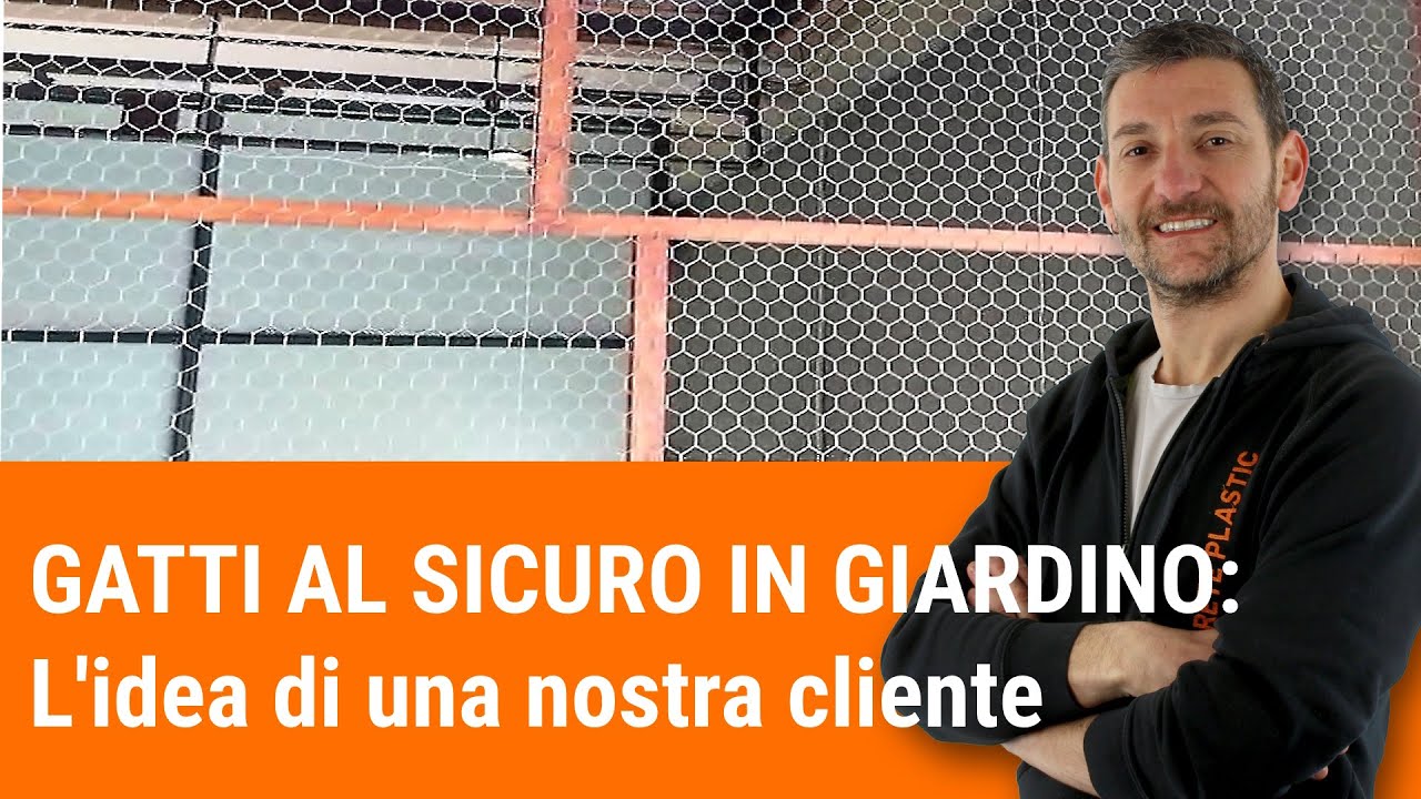 Gatti al sicuro in giardino: L’idea di una nostra cliente!