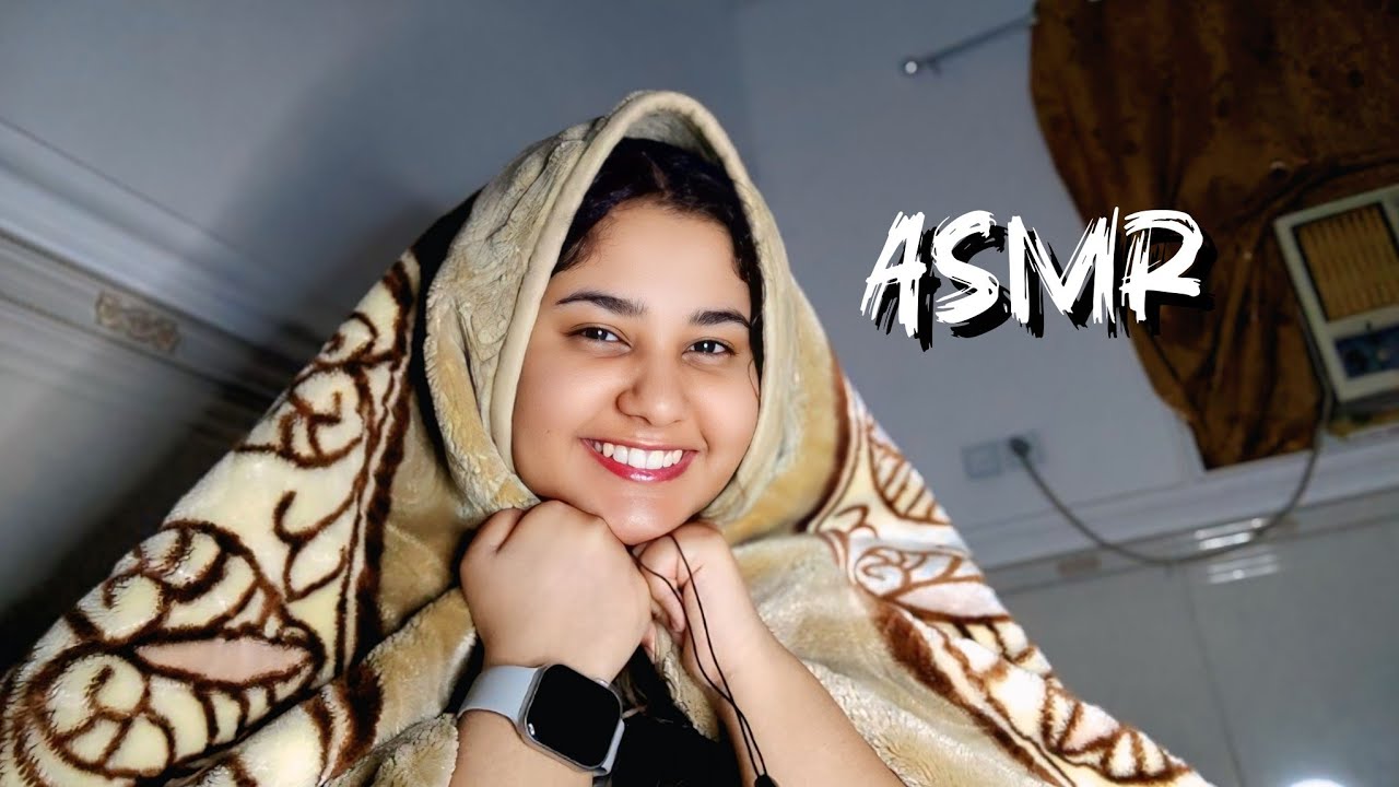 ای اس ام ار فارسی یک شب خودمونی کنار من 🌚✨/ گپ و گفت خودمونی ASMR Persian 