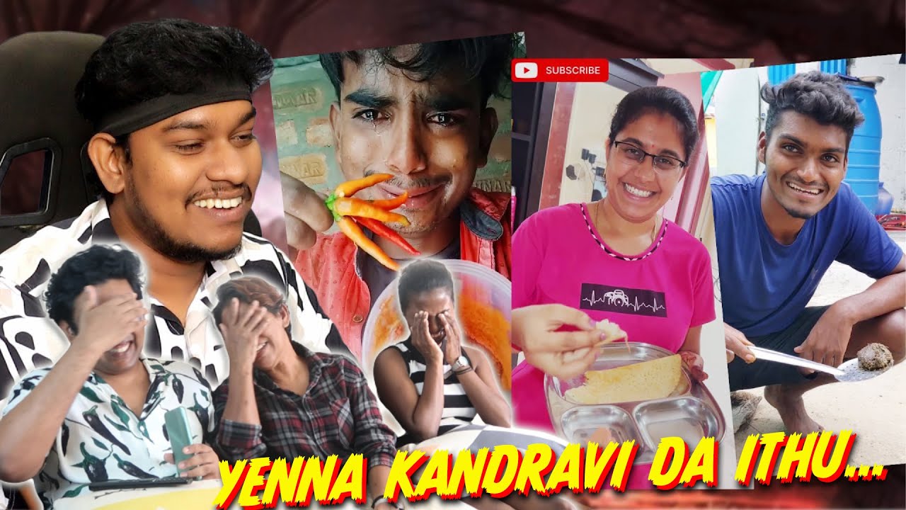 கிறுக்கு Challenge Videos REACTION 😂 | Ramstk Family@EmptyHandAjithsri