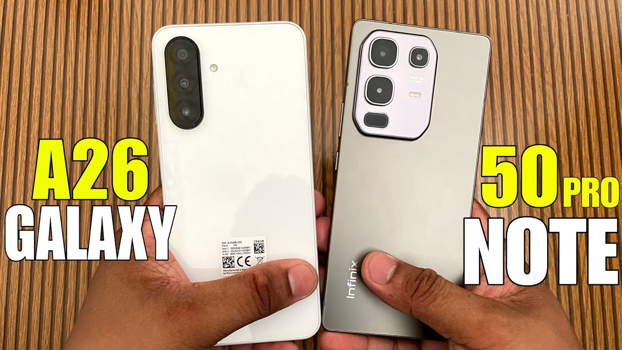 Сравнение тестов скорости Samsung Galaxy A26 и Infinix Note 50 Pro | Лучший вариант?