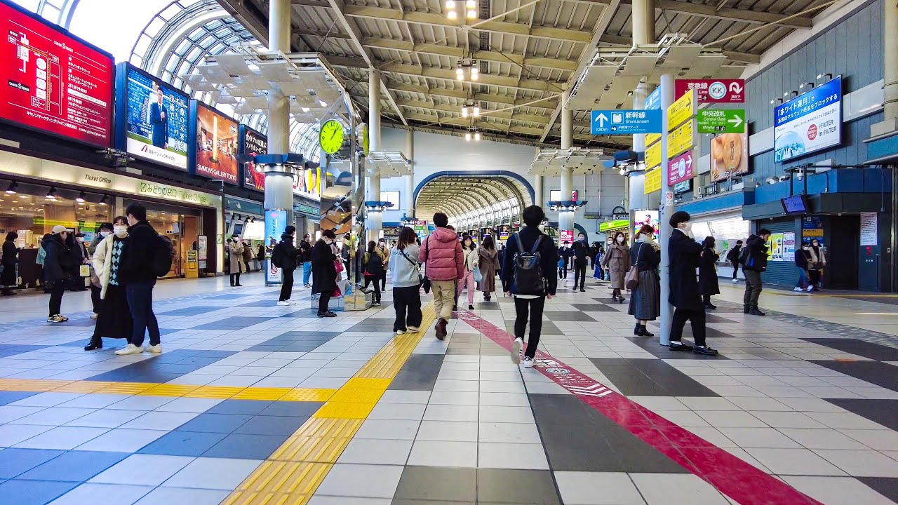 Tokyo Day Walk - Shinagawa, Japan【4K HDR】