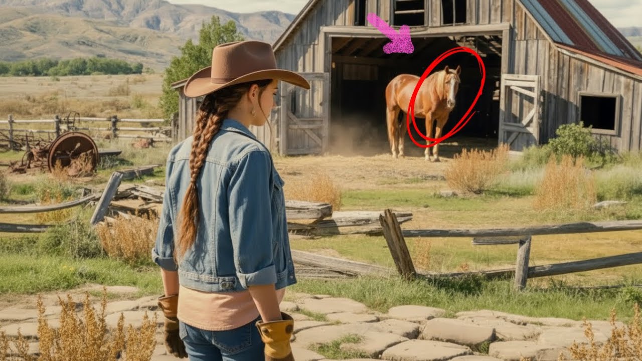 She Paid $1 for an Abandoned Homestead… Then Discovered a Horse Waiting Inside