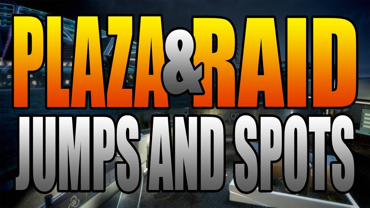 BO2 Jumps and Spots - Plaza and Raid (Black Ops 2)