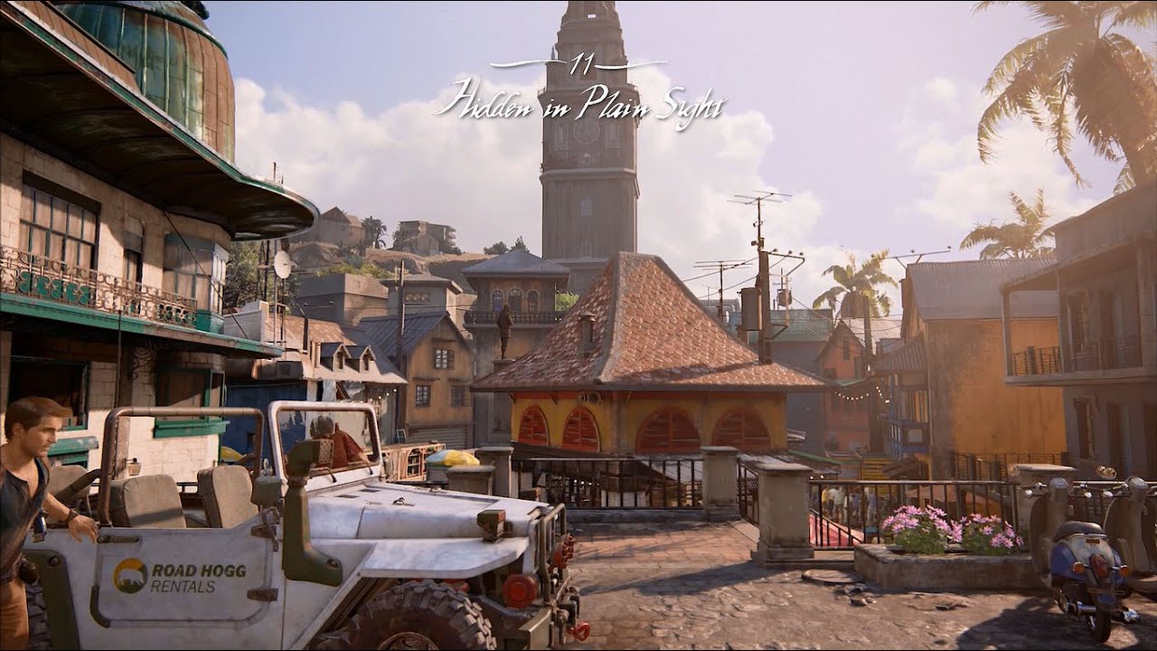 Uncharted 4: A Thief's End 100% Walkthrough Part 13 - Hidden in Plain Sight