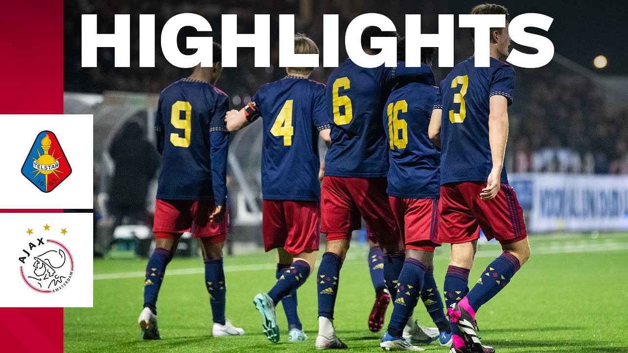 Good away win! 😌  | Highlights Telstar - Jong Ajax | Keuken Kampioen Divisie