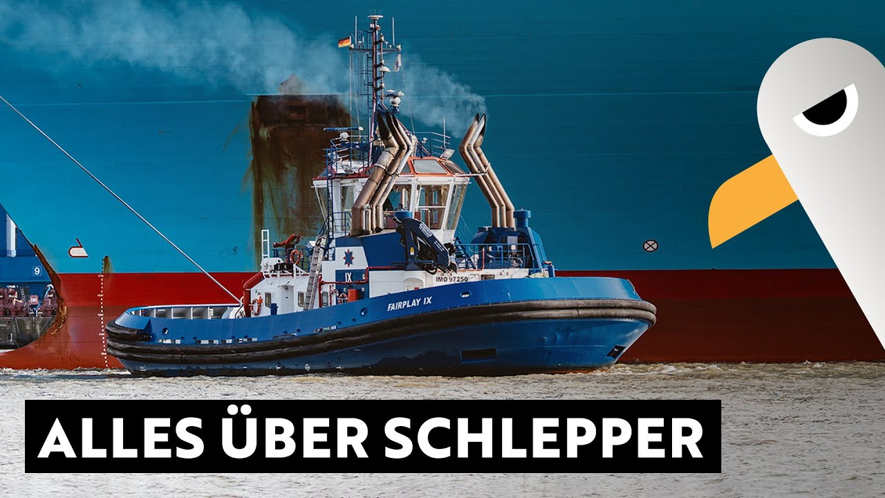 Alles über Hafen-Schlepper mit dem Flottenkapitän der Fairplay Towage Group ⚓️ Hamburg Hafen Live
