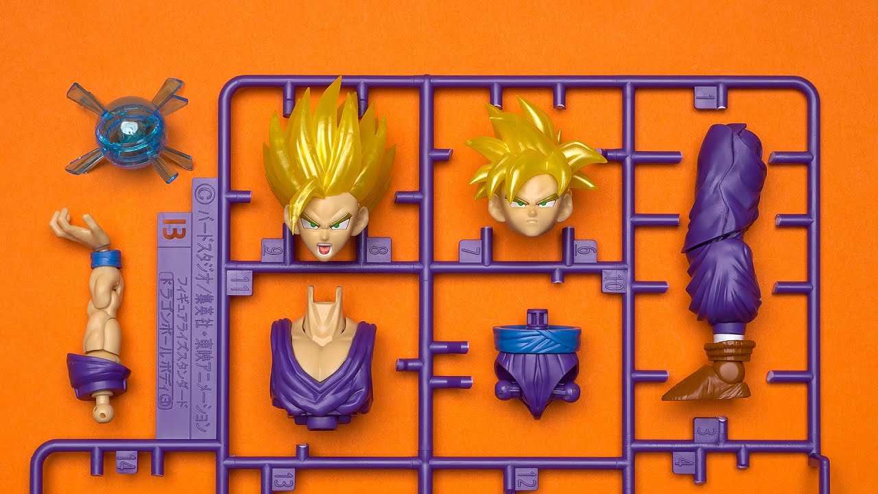♪Build: Defeat Cell's Super Saiyan Son Gohan | Dragon ball | Satisfying beat building | Model Kit
