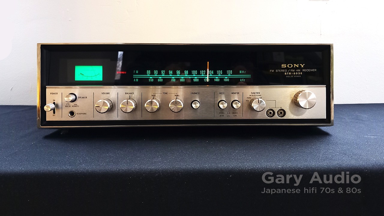 Sony STR-6036 Stereo Receiver Japan 1971