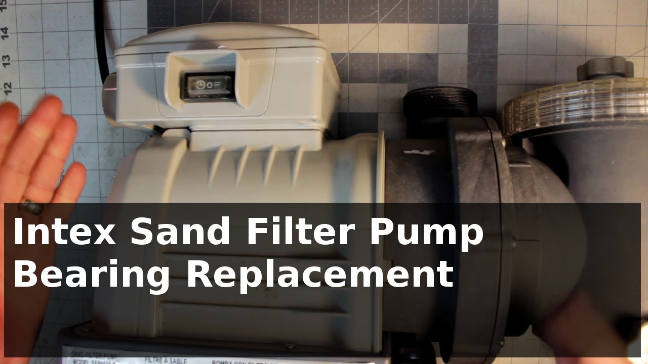 Intex Sand Filter Pump Bearing Replacement (SF80110-1) 28645eg