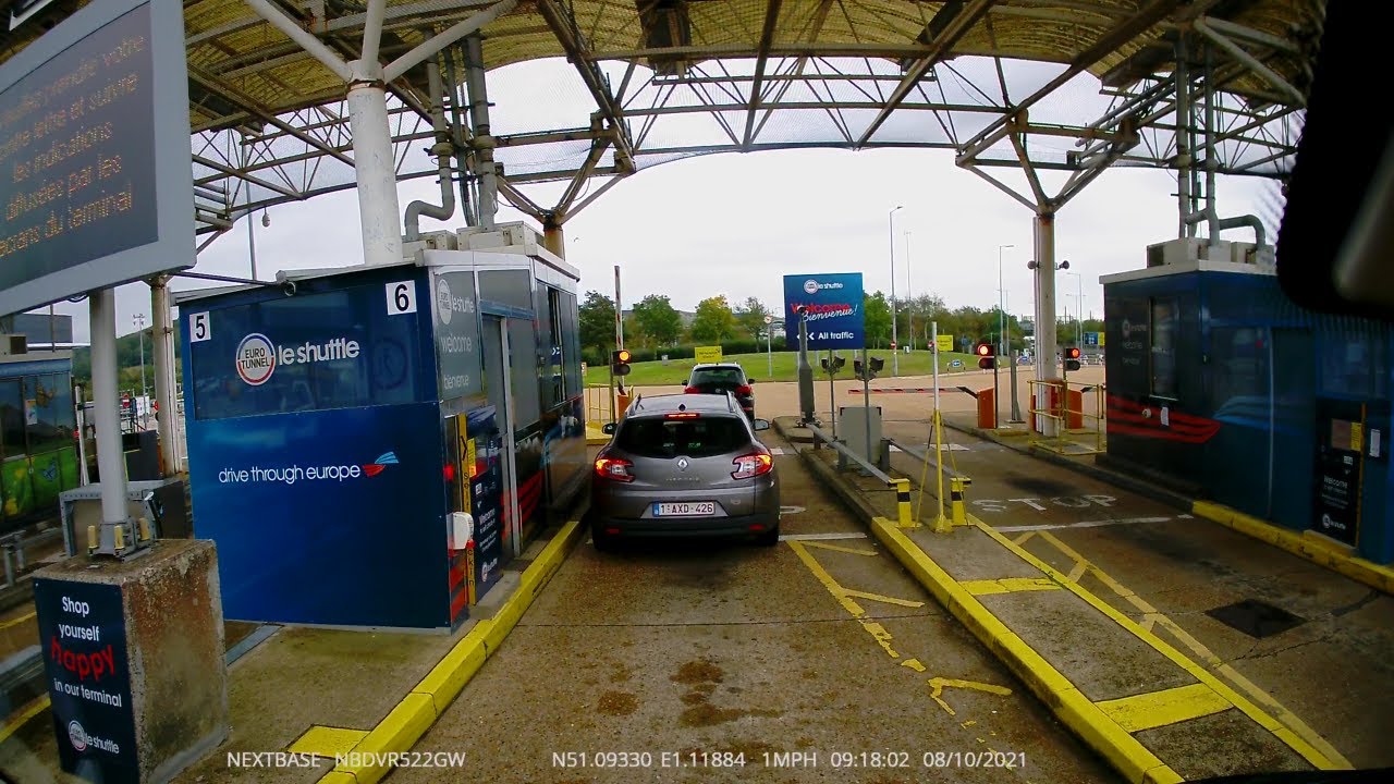 To France by Eurotunnel in our motorhome