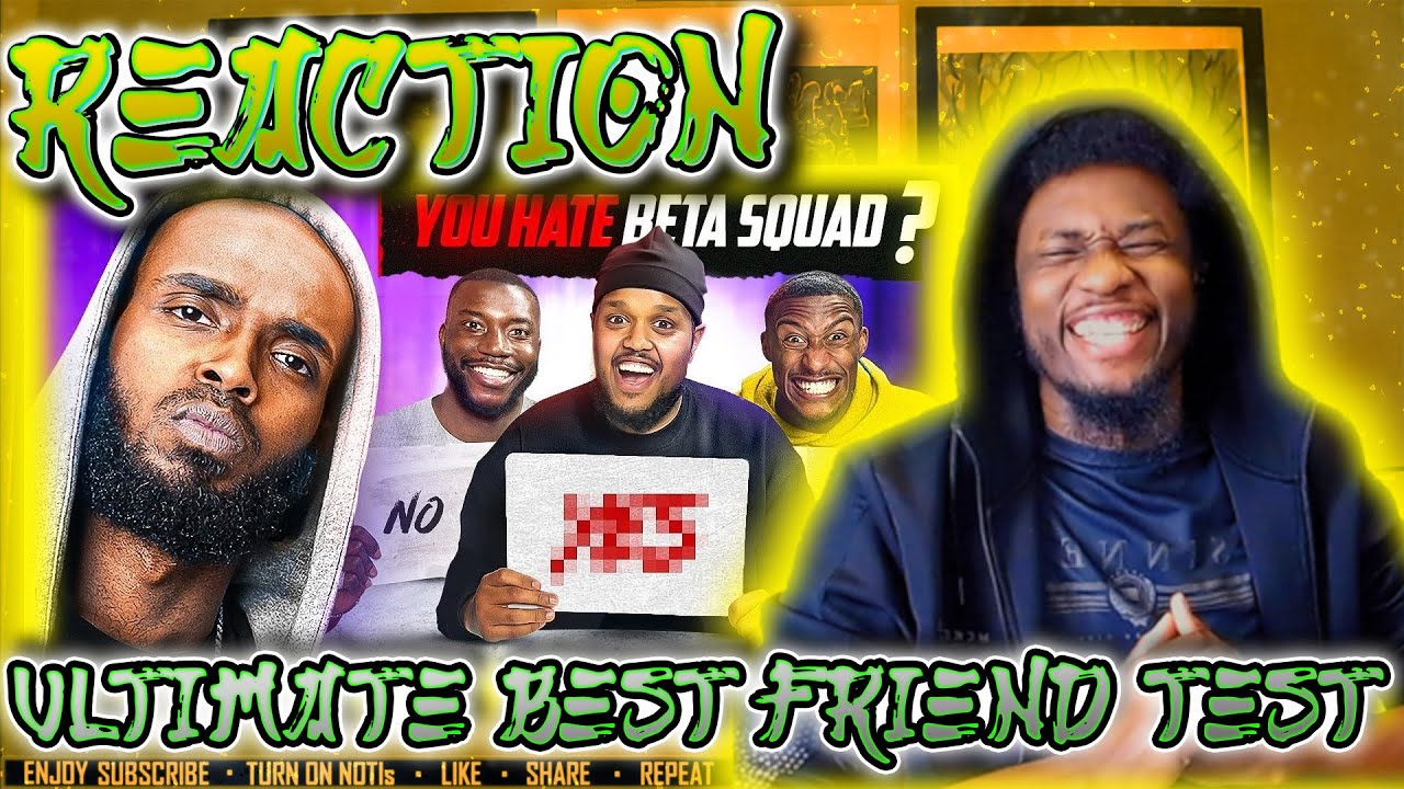 DARKEST MAN - ULTIMATE BEST FRIEND TEST: CHUNKZ, FILLY & HARRY PINERO [REACTION]
