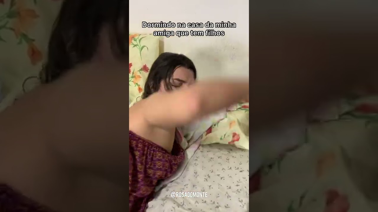 Dormindo na casa da minha amiga que tem filhos 😬😅😂 #humor #comedia #fypシ #fy