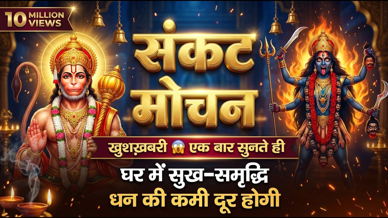 आज सुनो संकट मोचन पाठ 🙏 अटके काम खुलेंगे, धन-सुख और शांति आएगी 💰Sankat Mochan FullPath #SankatMochan