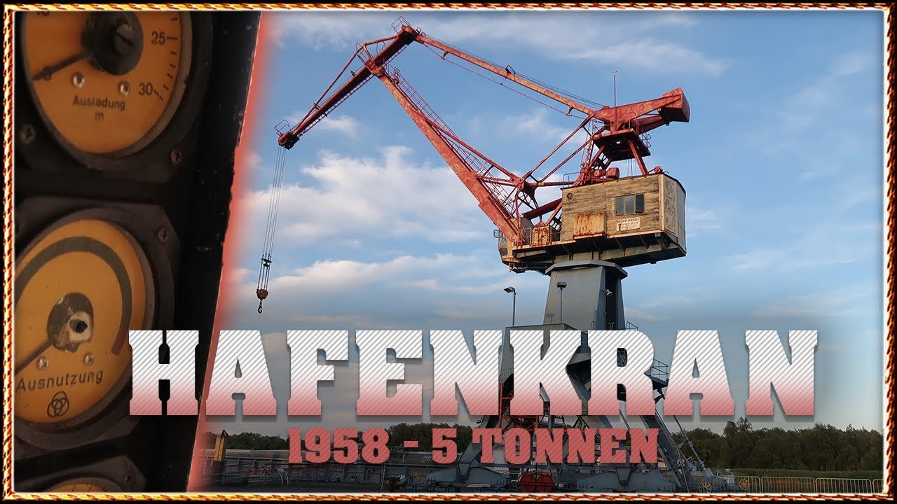 HAFENKRAN 1958 | 5 TONNEN HEBEFÄHIGKEIT |  Lost Place #012