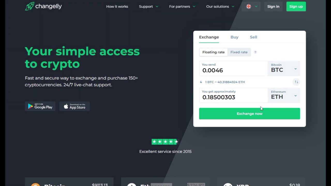 How To Convert Bitcoin to Ethereum Using Changelly