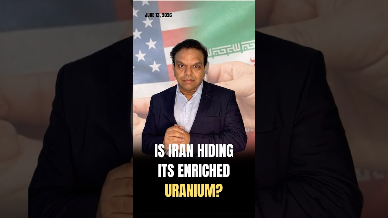 Iran Hiding Its Enriched Uranium? #iran #iranisraelwar #iranwar #iranisraelwar #nuclear #uranium