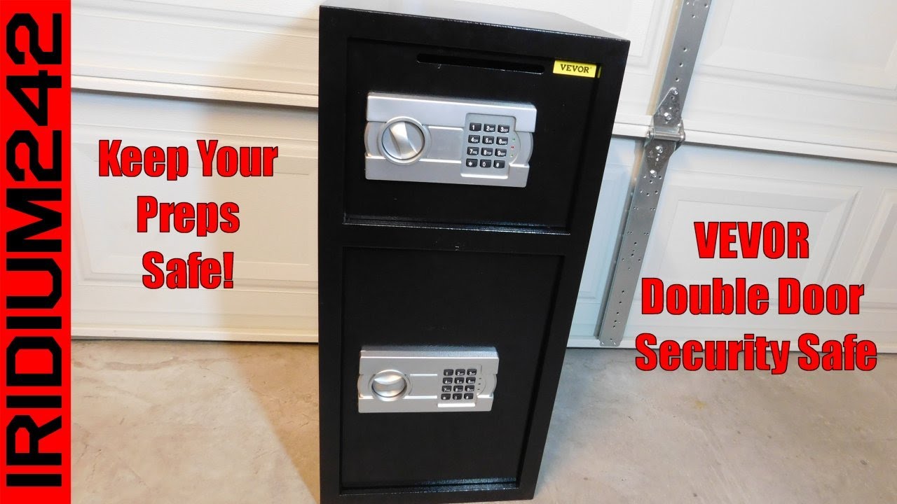 Keep Your Preps Safe   VEVOR Large Double Door Security Safe Box