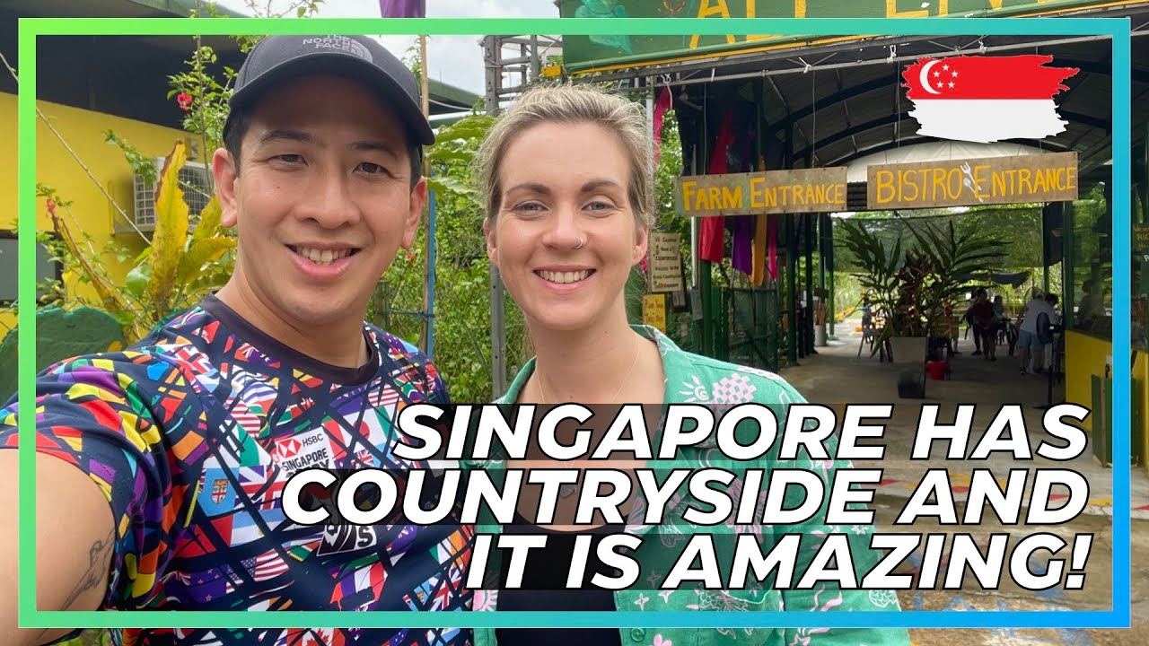SINGAPORE'S VAST COUNTRYSIDE? // Kranji Marshes, Bollywood Farms, Poison Ivy Cafe AND a Goat Farm