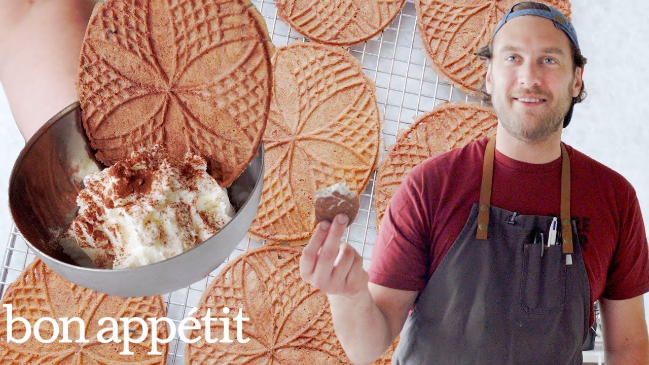 Brad Makes Sourdough Pizzelle Cookies | It's Alive | Bon Appétit