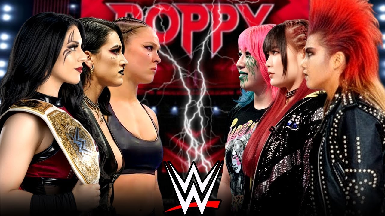 Fulla Match Stephanie Vaquer Rhea Ripley & Ronda Rousey vs Bull Nakano Asuka & Iyo Sky | Jan-23-2026