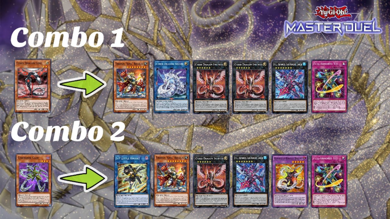 Cyber Dragon Cyberdark combo Master Duel Pro