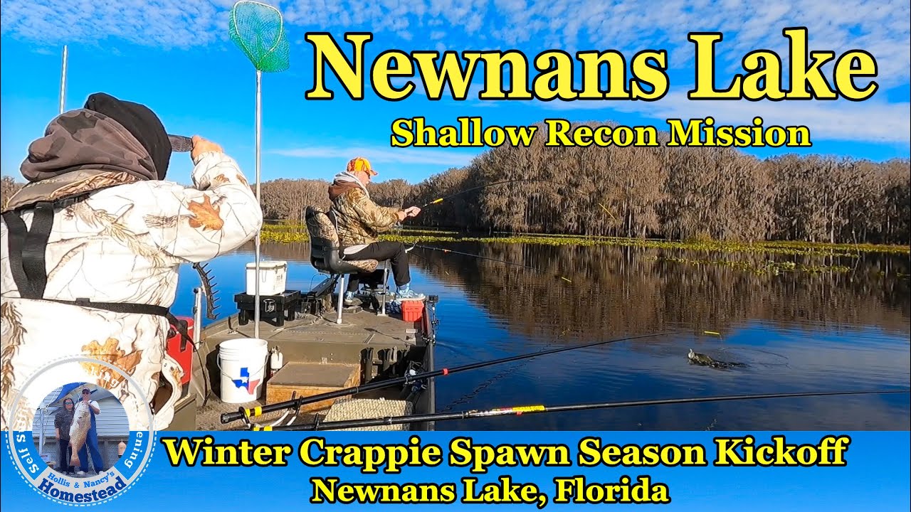 Winter Crappie Spawn Season Kickoff