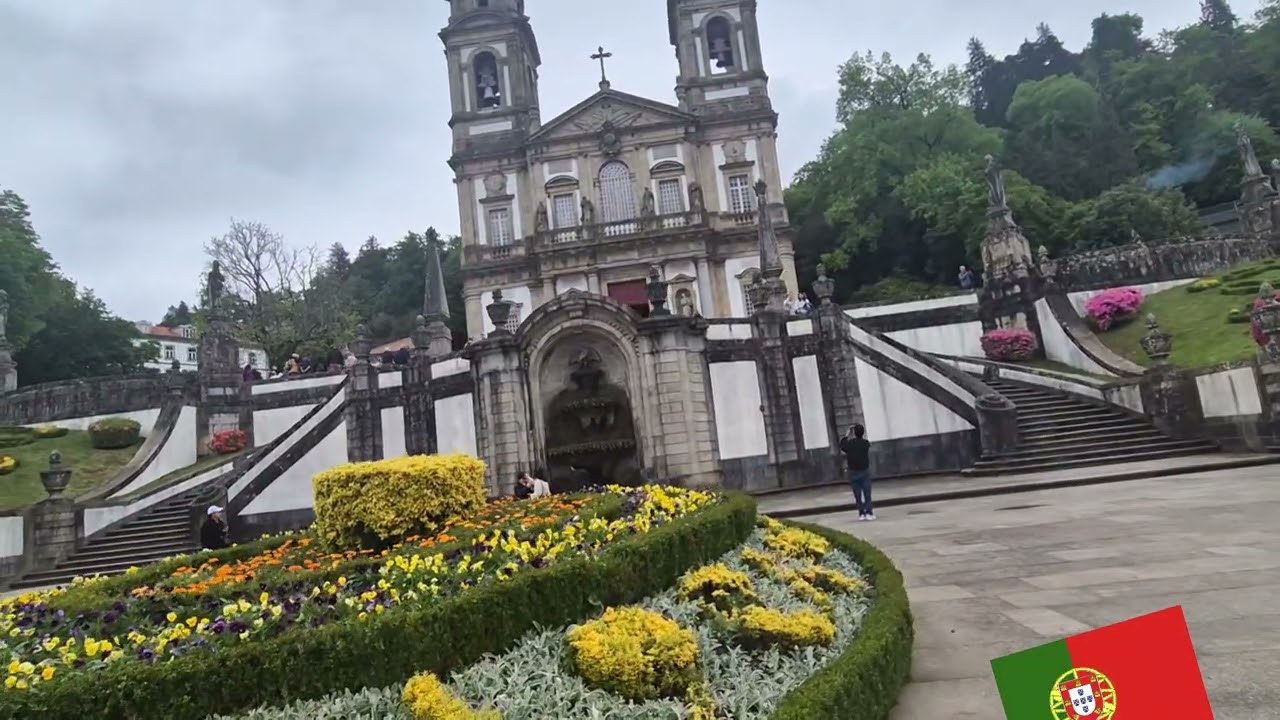 Santu&aacute;rio do Bom Jesus do Monte - Braga, Portugal