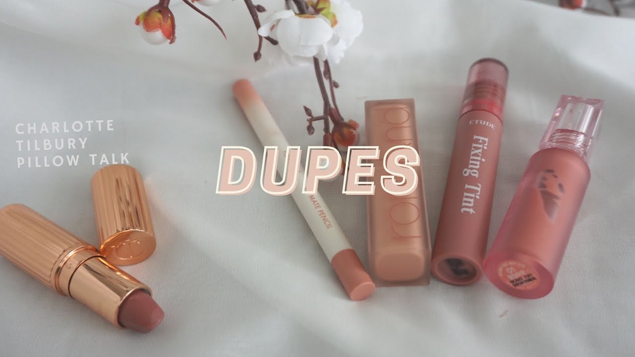 CHARLOTTE TILBURY PILLOW TALK & COMPARISONS/DUPES | Lululand
