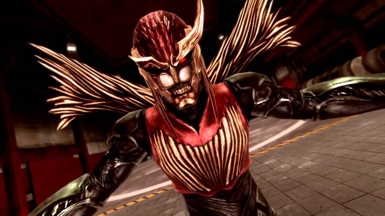 仮面ライダーバトライドウォー創生 フィギュア（レッドシャドームーン）を使った