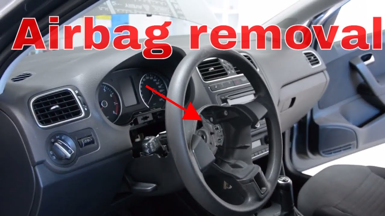How to remove the Airbag from a VW Polo 6r 2011