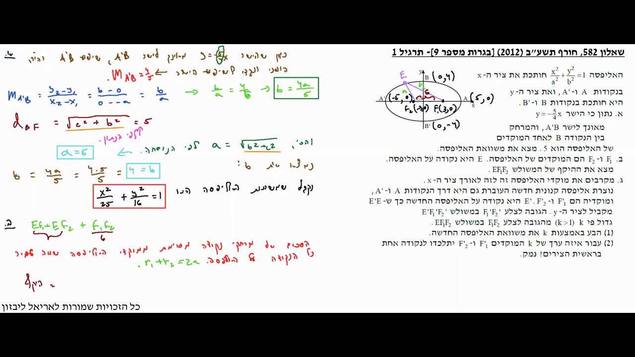 בגרות 2012 (תשע