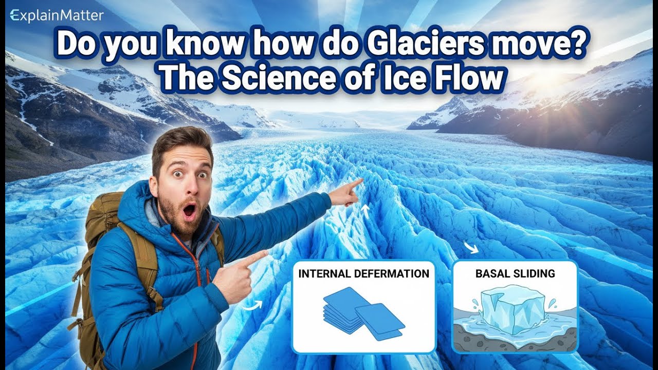 Glaciers MOVE FASTER Than You Think!