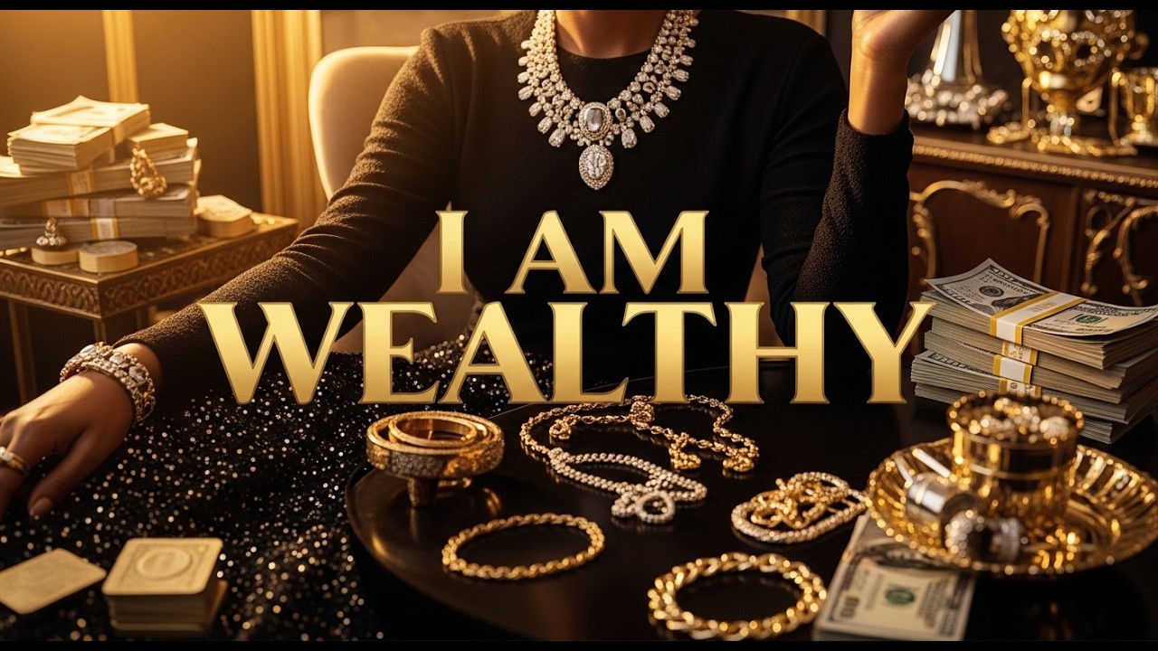 I Am Wealthy 💰 Powerful Money Affirmation Song to Attract Abundance