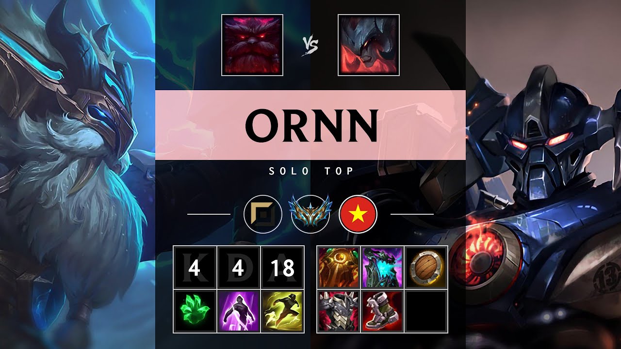 Ornn Top vs Aatrox - VN Challenger Patch 25.13