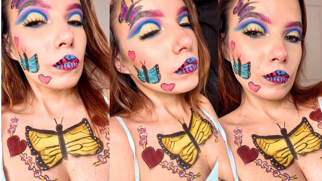 Butterfly makeup makeup tutorial 