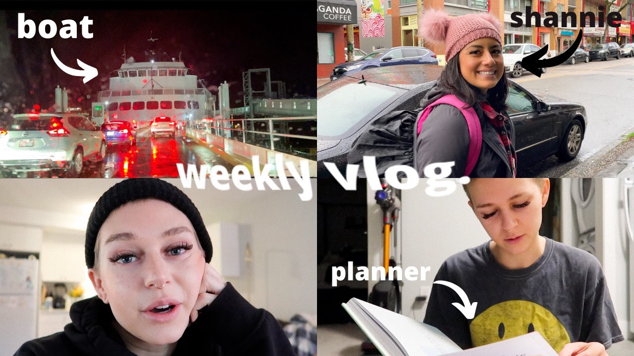 lil trip to Vancouver, January blues, reading update, + goal planner unboxing (artist of life)